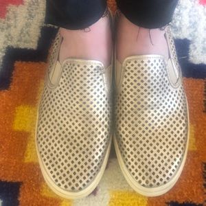 Size 10 Tory Burch slip on shoes